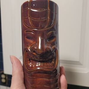 Brown Tiki Mug